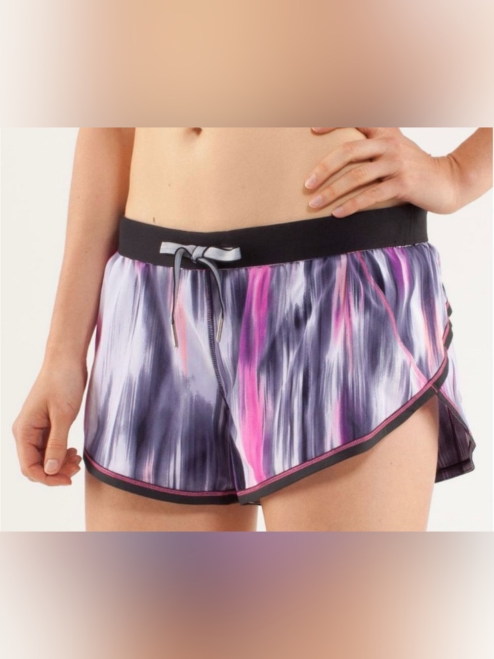 Lululemon Run: Roll Down Shorts Mirage Deep Indigo